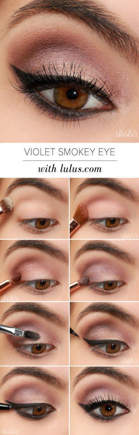 homecoming-makeup-tutorial-for-brown-eyes-09_17 Homecoming make - up tutorial voor bruine ogen