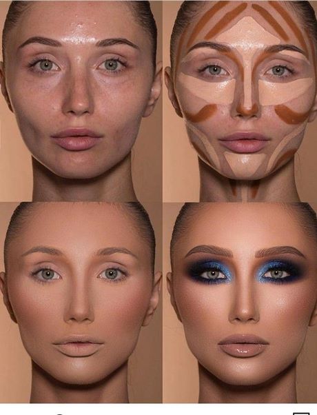 liquid-highlighter-makeup-tutorial-62_11 Vloeibare markeerstift make-up tutorial