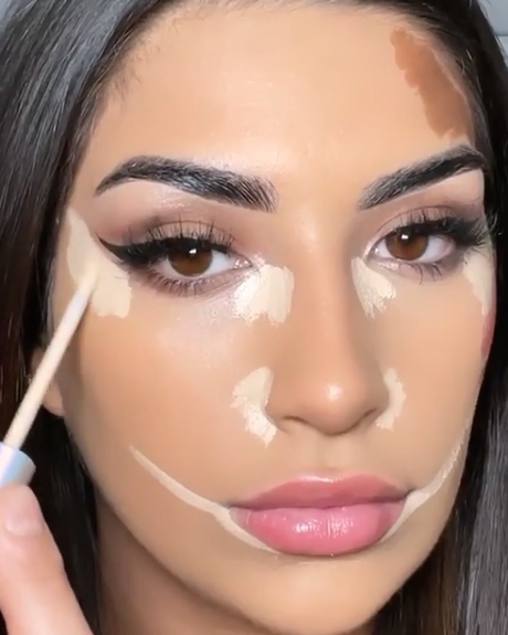 Make-up contouring tutorial
