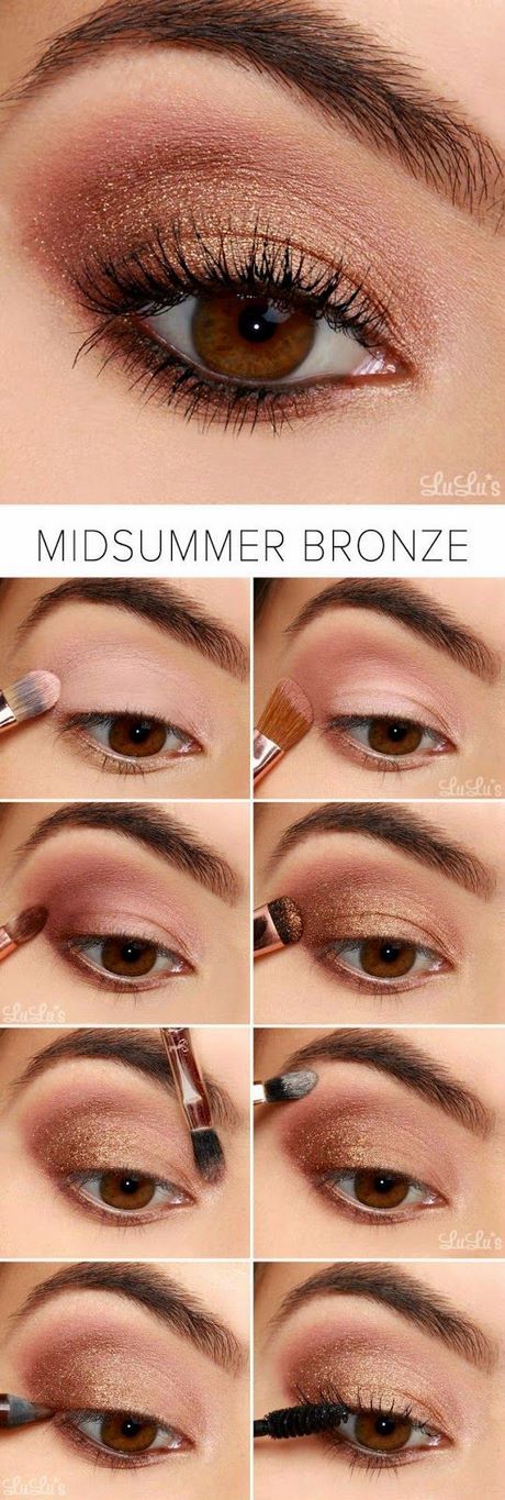 makeup-tutorial-brown-eyes-tan-skin-90_17 Make-up tutorial bruine ogen bruine huid