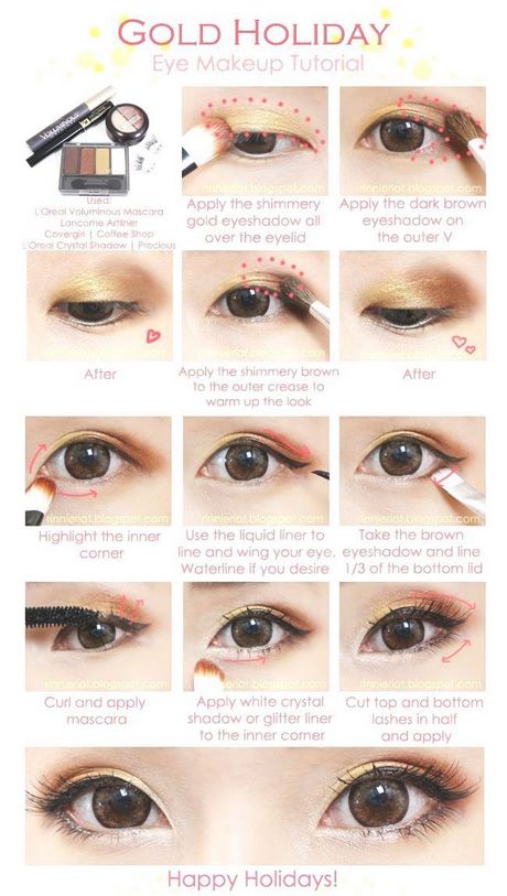 makeup-tutorial-for-brown-eyes-asian-96_6 Make - up tutorial voor bruine ogen Aziatische