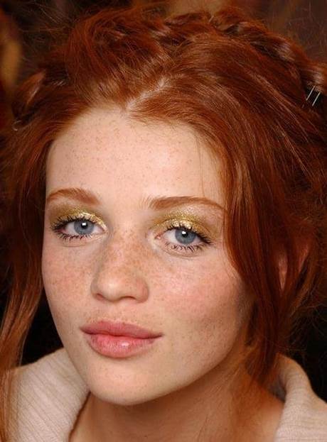makeup-tutorial-for-dyed-red-hair-06_10 Make - up tutorial voor geverfd rood haar