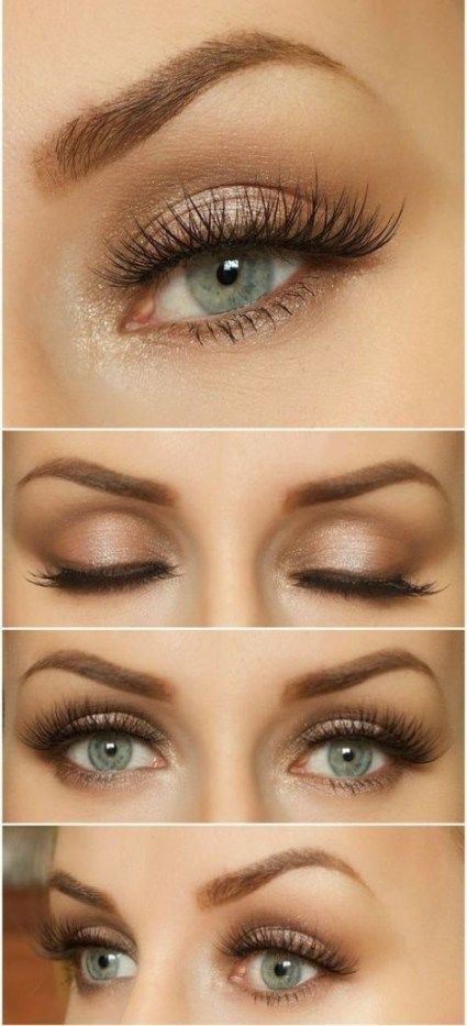 Make-up tutorial hazelaar ogen Bruin haar