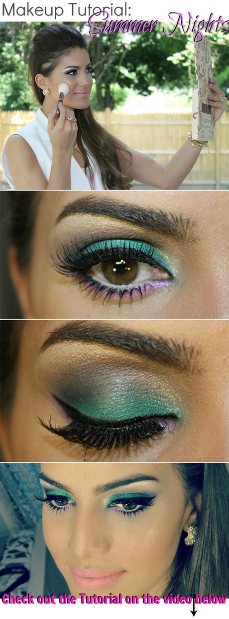 mint-green-makeup-tutorial-24_6 Mintgroene make - up tutorial