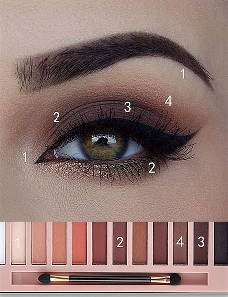natural-eye-makeup-tutorial-for-brown-eyes-23_13 Natuurlijke oog make - up tutorial voor bruine ogen