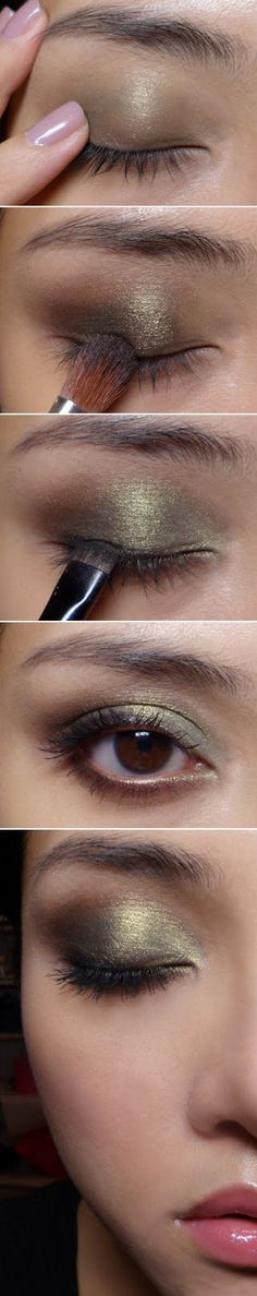 olive-green-makeup-tutorial-26_8 Olive green Make-up tutorial