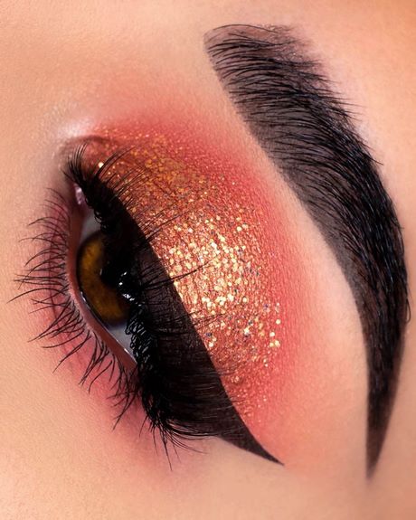 peach-and-gold-eye-makeup-tutorial-65_13 Peach en gold eye make-up tutorial