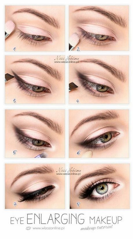 Pin up make - up tutorial voor hazelaar ogen
