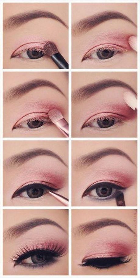 pink-and-gray-eye-makeup-tutorial-11_14 Roze en grijze oog make-up tutorial
