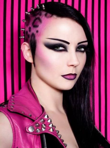 punk-rock-eye-makeup-tutorial-74_16 Punk rock oog make-up tutorial