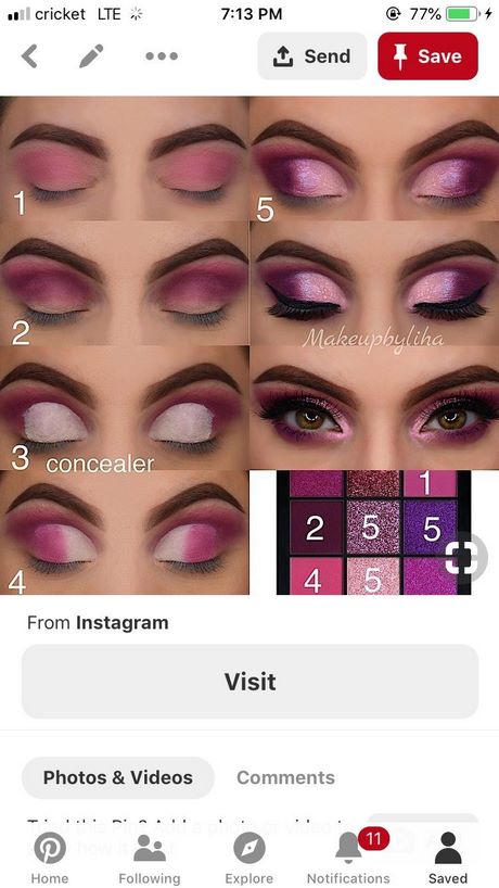 purple-pink-makeup-tutorial-65_8 Paars roze make-up tutorial