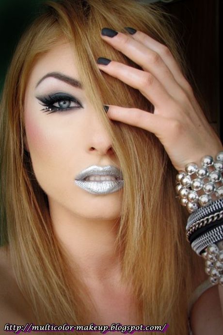 silver-hair-makeup-tutorial-58_14 Zilveren haar make-up tutorial