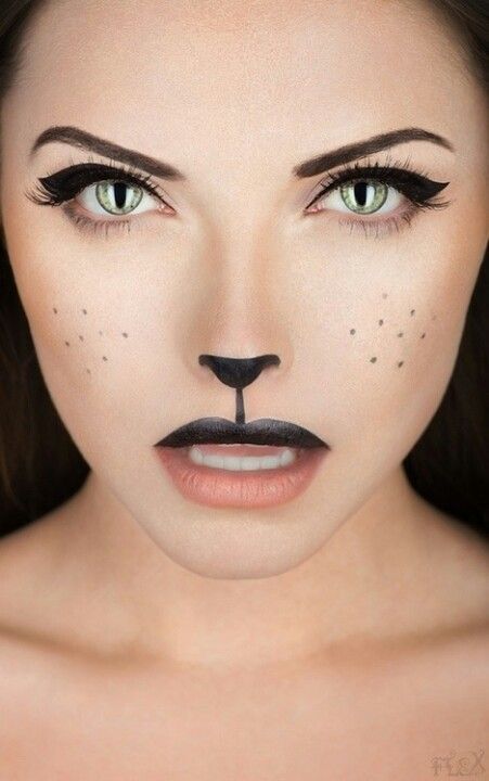 simple-cat-makeup-tutorial-16_9 Eenvoudige kat make-up tutorial