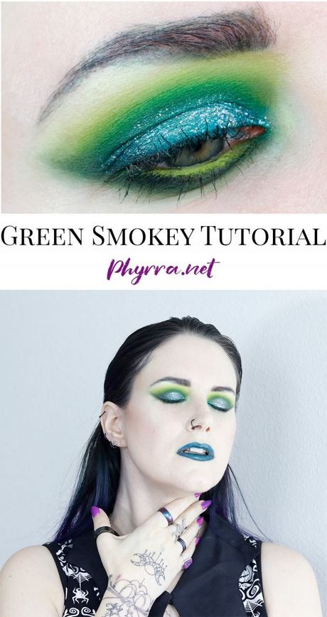 smokey-makeup-tutorial-for-green-eyes-30_18 Smokey make - up tutorial voor groene ogen