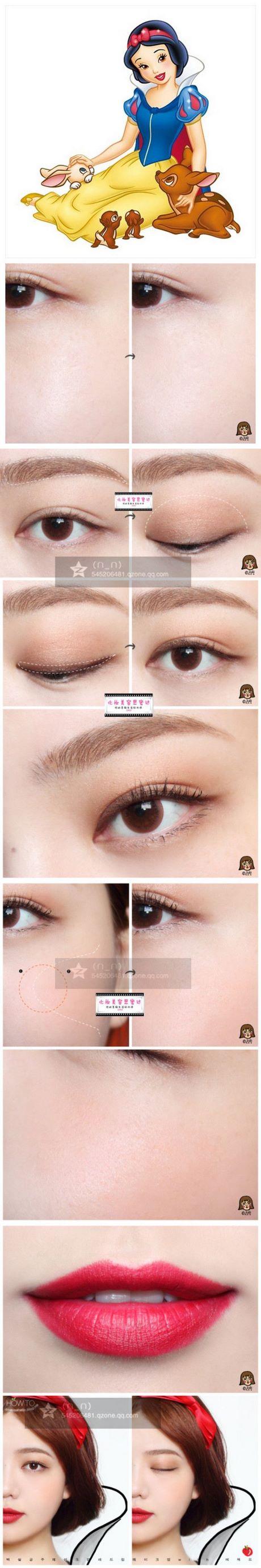 snow-white-eye-makeup-tutorial-85_6 Sneeuwwitte oog make-up tutorial