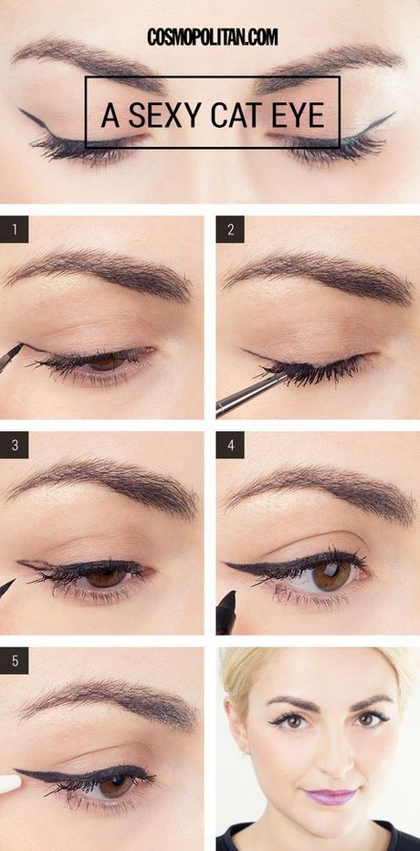 the-perfect-cat-eye-makeup-tutorial-15_9 De perfecte cat eye make-up tutorial