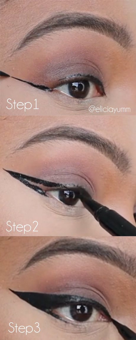 wing-eye-makeup-tutorial-gel-21_4 Wing eye make-up tutorial gel