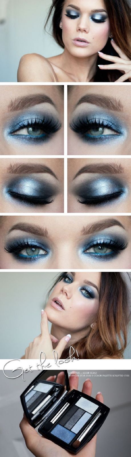 blue-and-silver-eye-makeup-tutorial-13_7 Blauwe en zilveren oog make-up tutorial