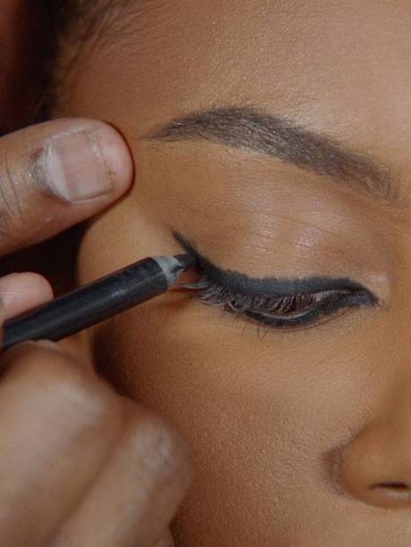 cat-eye-makeup-tutorial-gel-eyeliner-62_2 Kat oog make-up tutorial gel eyeliner