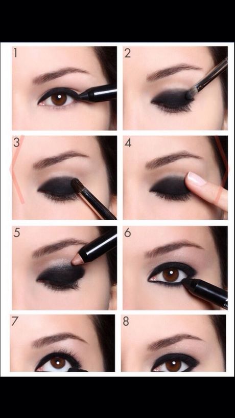 emo-makeup-tutorial-for-brown-eyes-13_16 Emo make-up tutorial voor bruine ogen