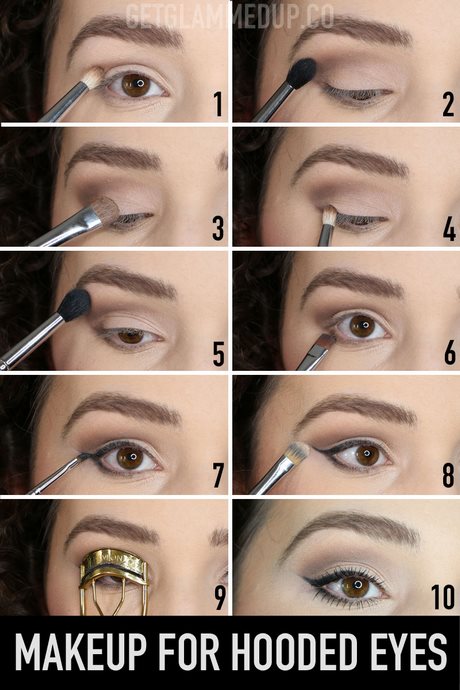 eye-makeup-tutorial-for-hooded-eyelids-06 Oog make-up tutorial voor hooded oogleden