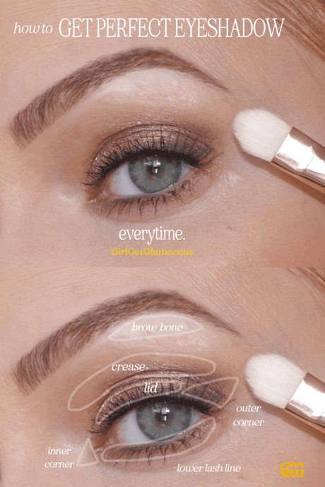 eyeshadow-makeup-tutorial-2023-18 Oogschaduw make-up tutorial 2023