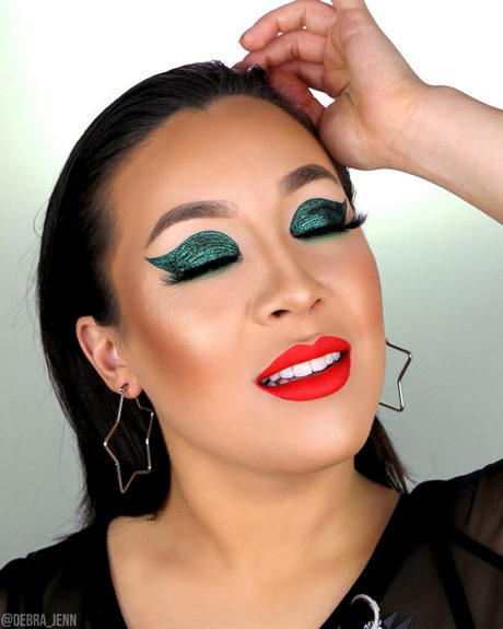 green-eyeshadow-makeup-tutorial-84_18 Groene oogschaduw make-up tutorial