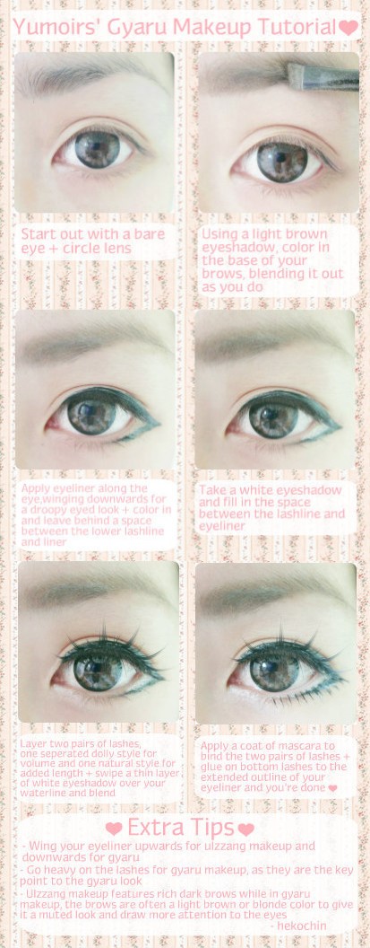 gyaru-eyes-makeup-tutorial-27_12 Gyaru ogen make-up tutorial