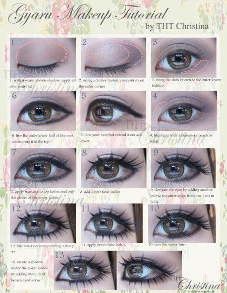 gyaru-eyes-makeup-tutorial-27_18 Gyaru ogen make-up tutorial