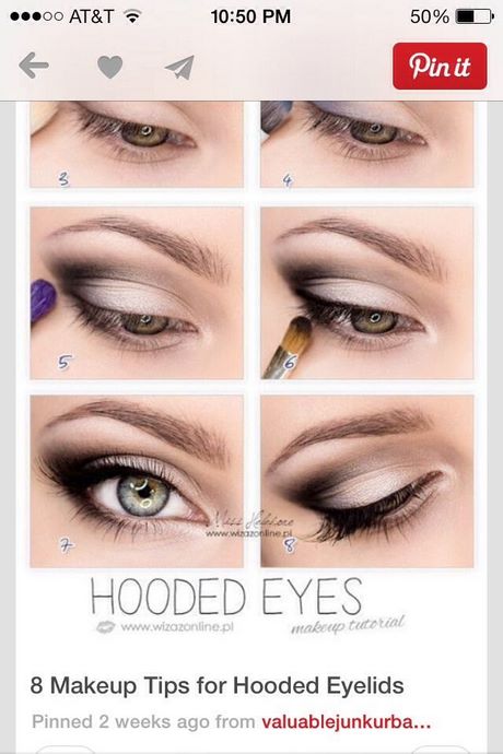 hooded-eye-makeup-tutorials-77 Hooded oog make-up tutorials