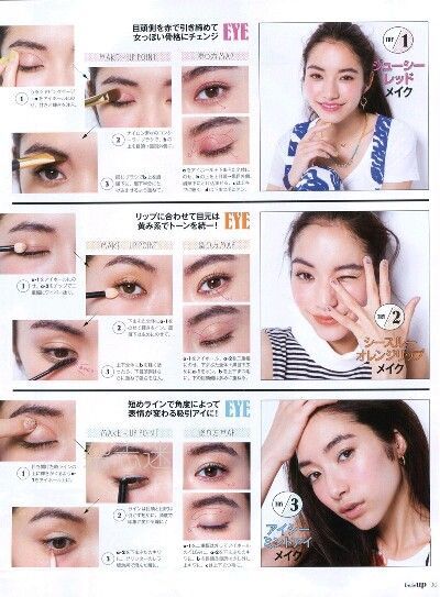 Japanse ogen make-up tutorial