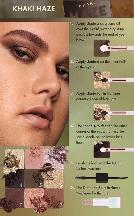 khaki-makeup-tutorial-85_13 Khaki make-up tutorial