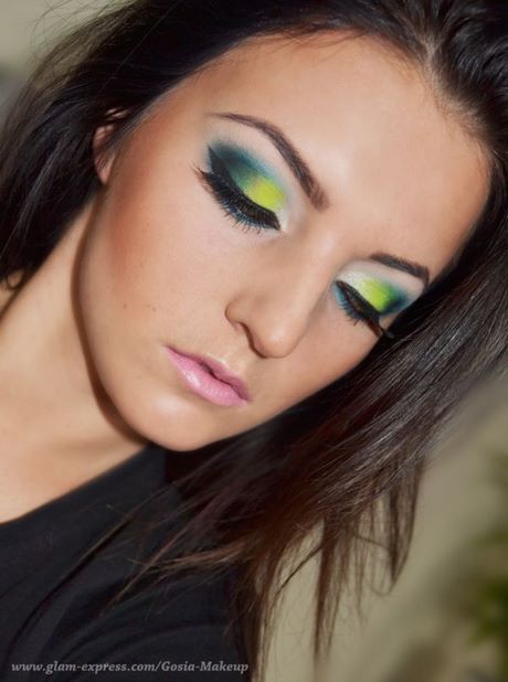 lime-green-makeup-tutorial-60_13 Lime green Make-up tutorial