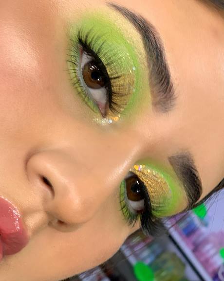 lime-green-makeup-tutorial-60_17 Lime green Make-up tutorial