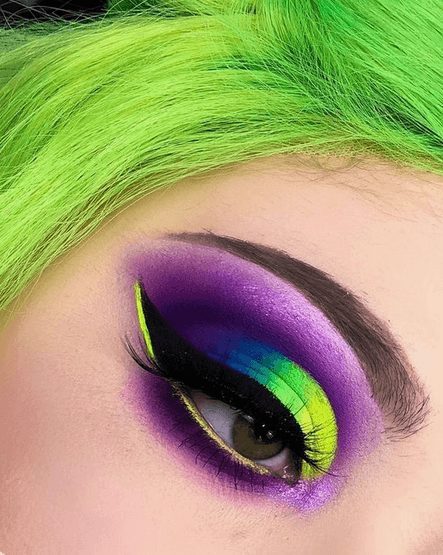lime-green-makeup-tutorial-60_6 Lime green Make-up tutorial