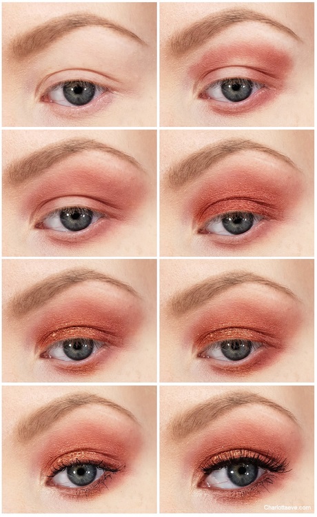 Rode en groene oog make-up tutorial
