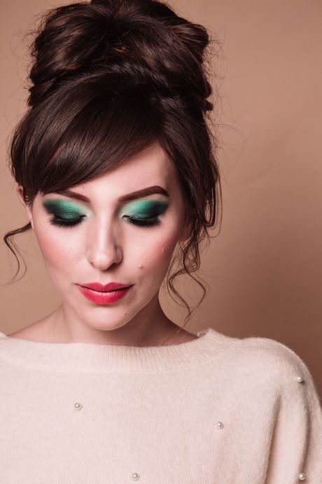 red-and-green-eye-makeup-tutorial-83_18 Rode en groene oog make-up tutorial