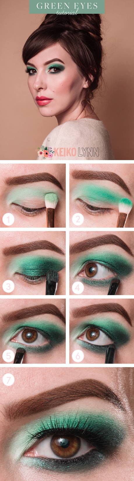red-and-green-eye-makeup-tutorial-83_7 Rode en groene oog make-up tutorial