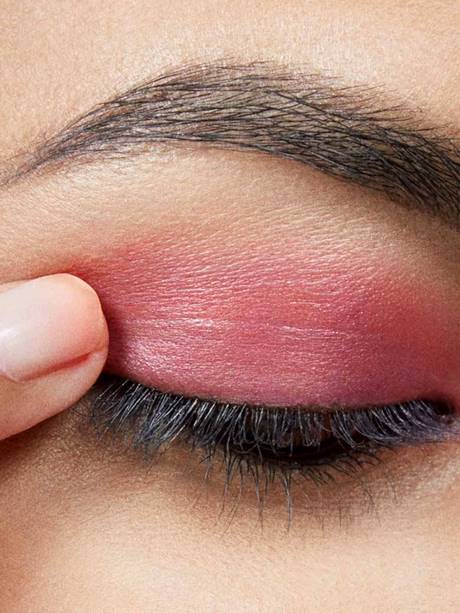 red-and-green-makeup-tutorial-91 Rode en groene make-up tutorial