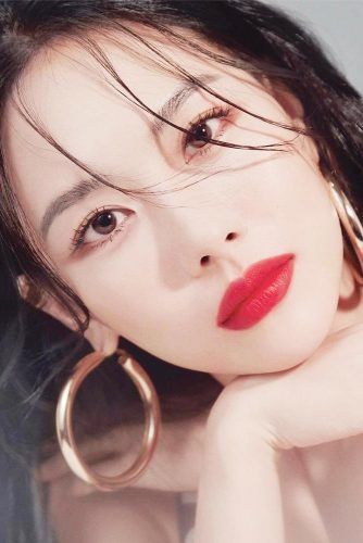 red-lips-makeup-tutorial-korean-16_10 Rode lippen make-up tutorial Koreaans