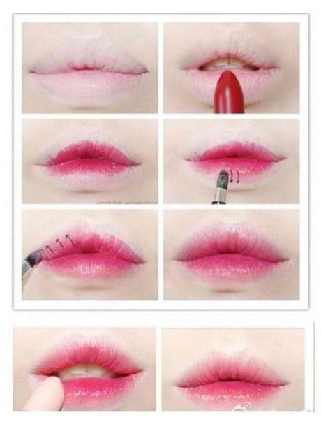 red-lips-makeup-tutorial-korean-16_16 Rode lippen make-up tutorial Koreaans