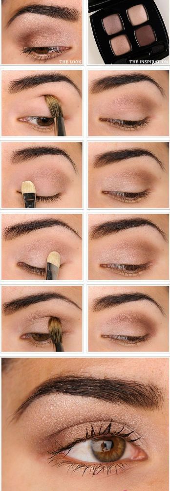 simple-brown-eye-makeup-tutorial-45_18 Eenvoudige bruine oog make-up tutorial