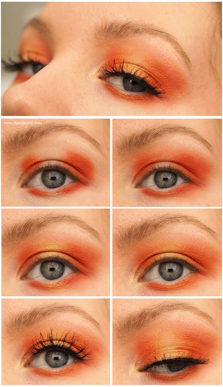 two-color-eye-makeup-tutorial-01_8 Twee kleuren Oog make-up tutorial