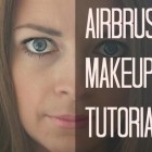 Airbrush make-up tutorial