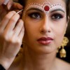 Bengali bruids make-up Indiaas stap voor stap