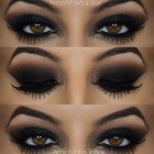 Zwarte smokey oog make-up tumblr stap voor stap