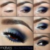 Blauw oog make-up voor bruine ogen tutorial