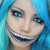 Cheshire grin make-up tutorial