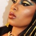 Cleopatra make-up les en kostuum