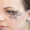 Spinnenweb oog make-up tutorial